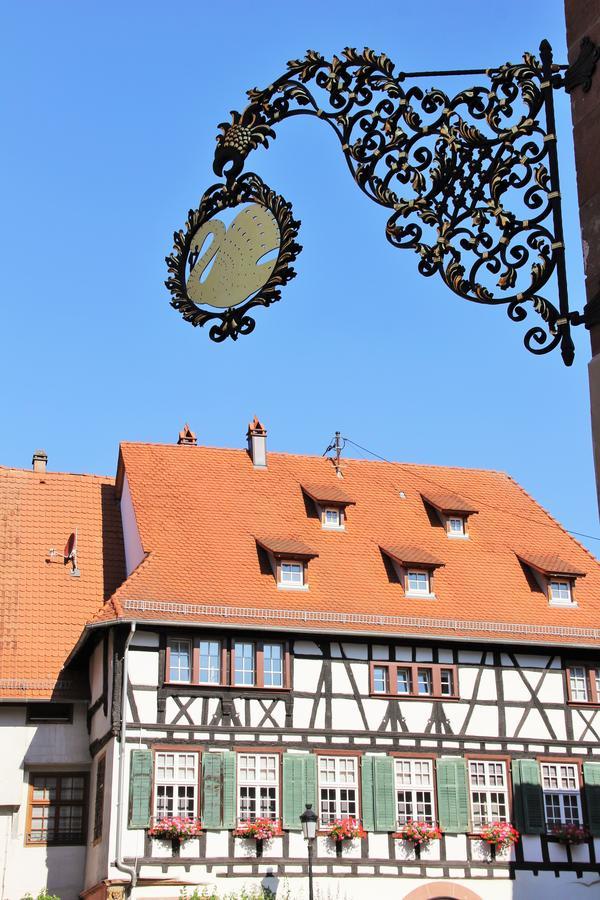 Hostellerie Au Cygne Wissembourg Exterior photo